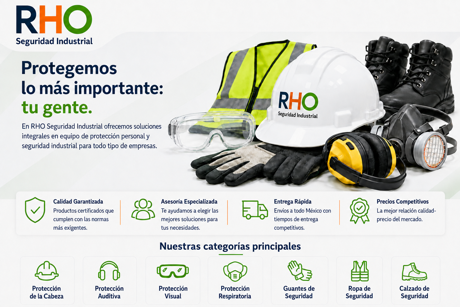 RHO Seguridad Industrial - Productos